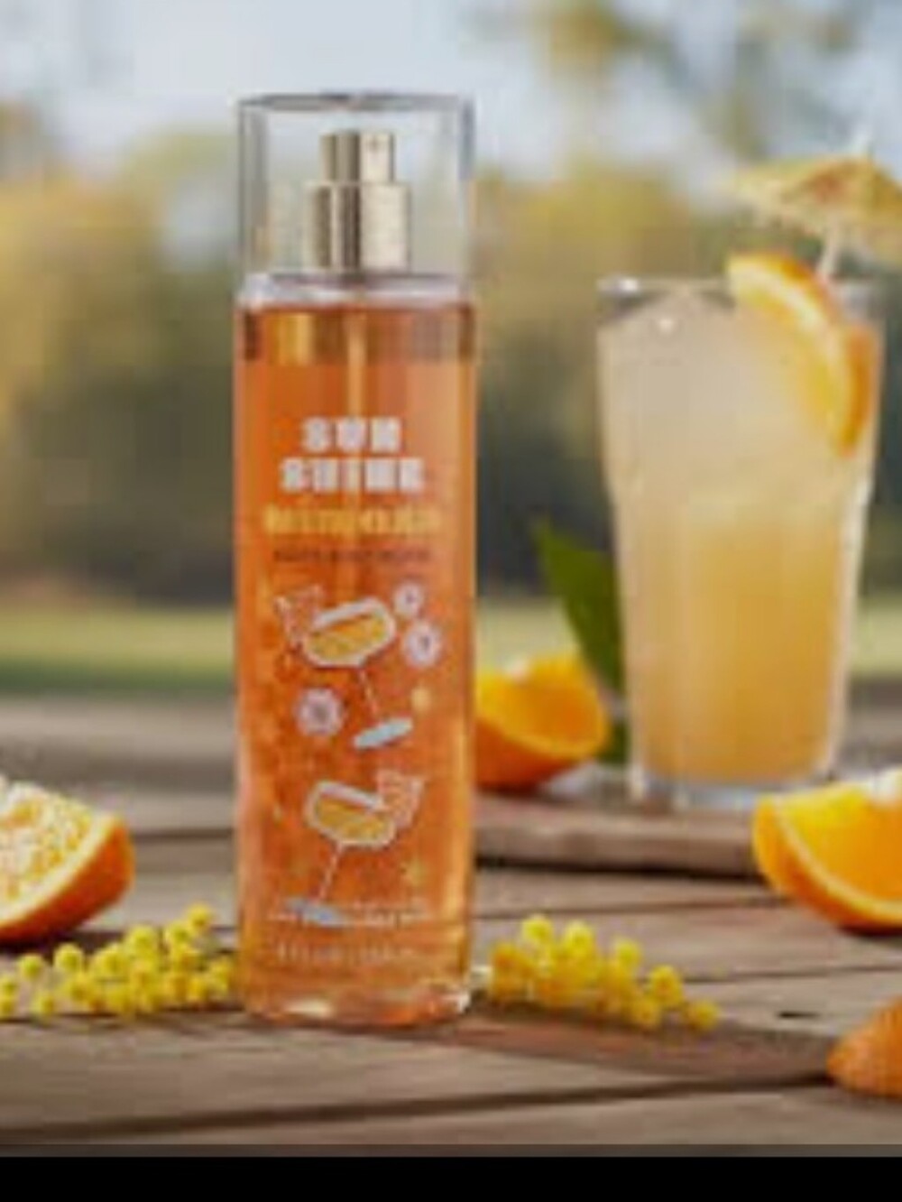 Bath & Body Works- "Sun Shine Mimosa" Mist 🧡